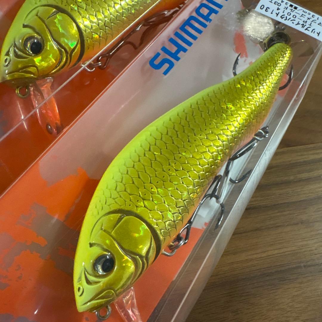 ☆オールド☆レア☆新品☆シマノ　トリプルインパクト130　3個セット　人気カラー