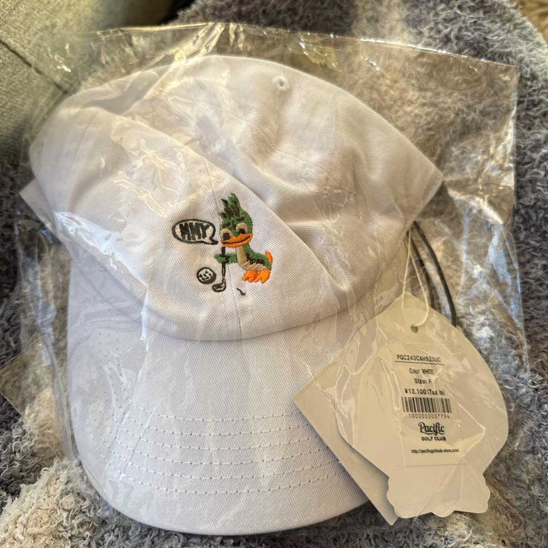 Pacific Golf Club ホワイトキャップ サイズF