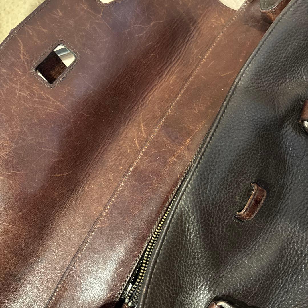 Daniel & Bob ダークブラウン トートバッグ