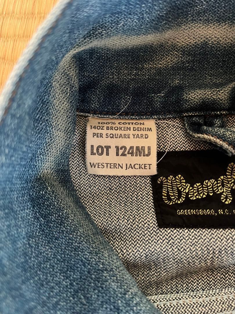 Wrangler デニムジャケット 124MJ