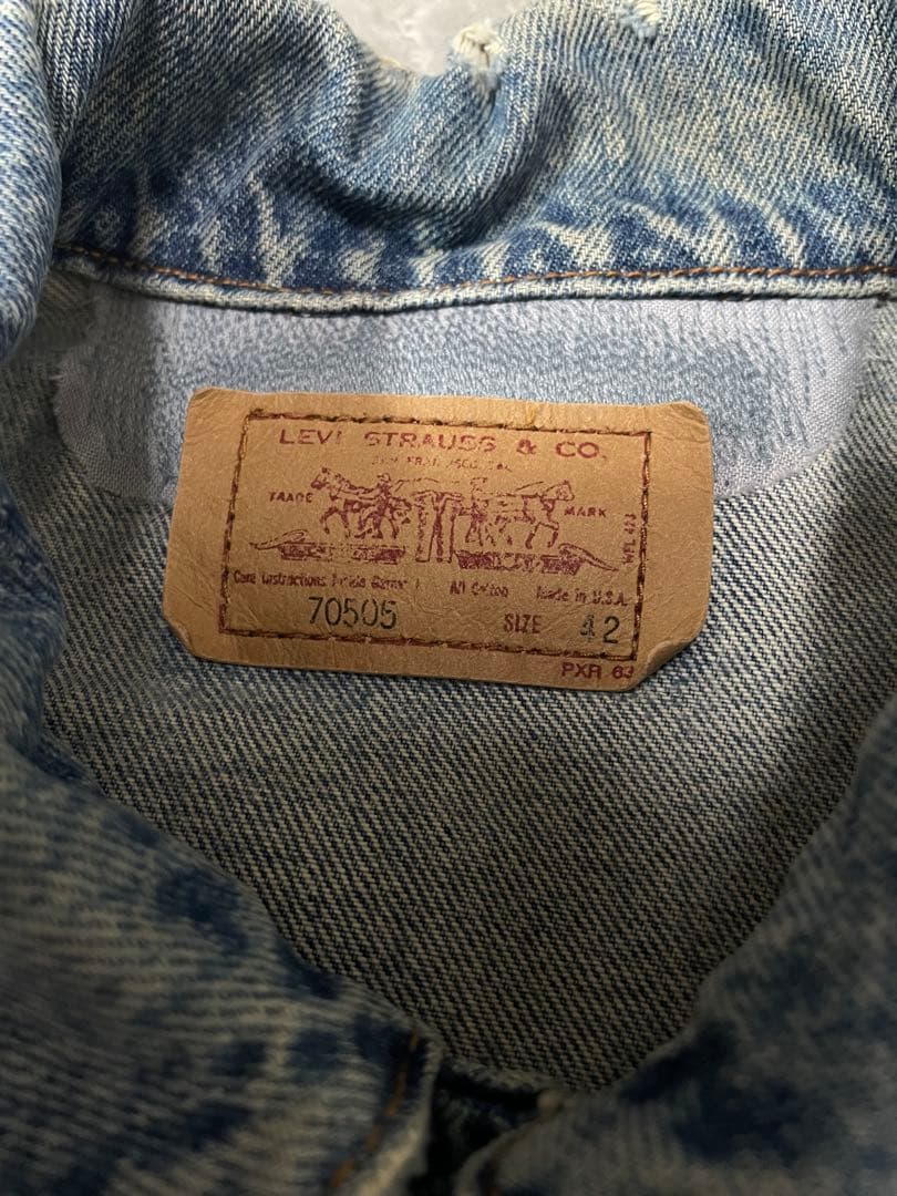 希少サイズ　42 90s USA製　Levi's70505