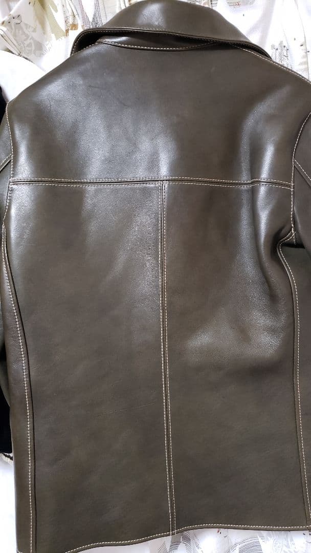 Y'2 LEATHER カーコート EC-76 レザー 革ジャン アメカジ