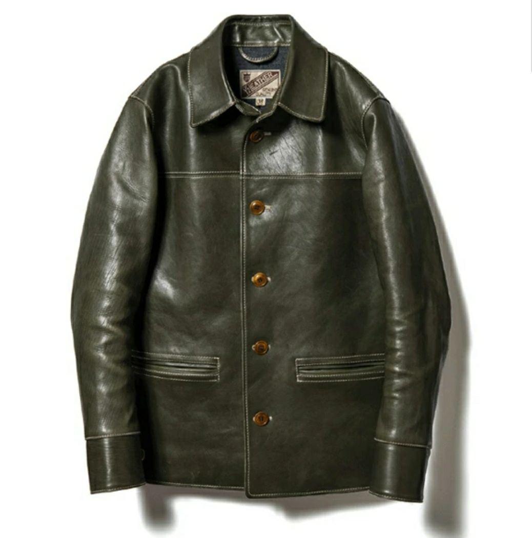 Y'2 LEATHER カーコート EC-76 レザー 革ジャン アメカジ
