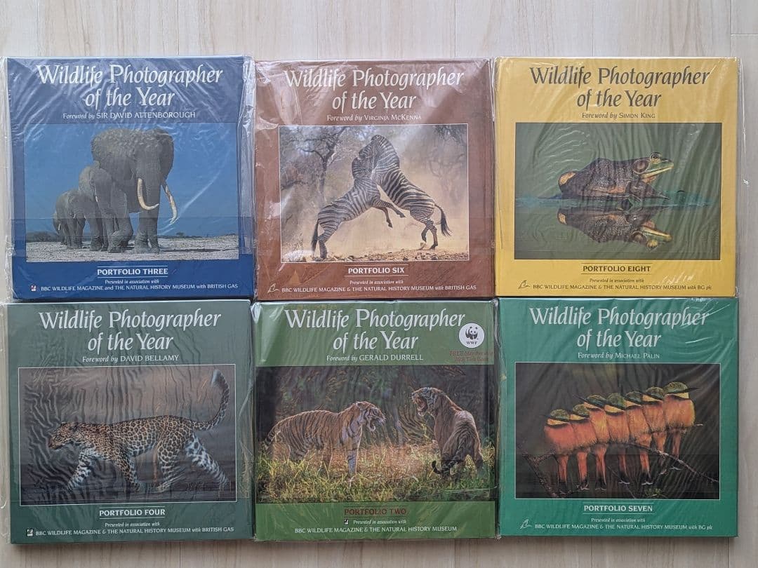 写真集 Wildlife Photographer of the Year 6冊