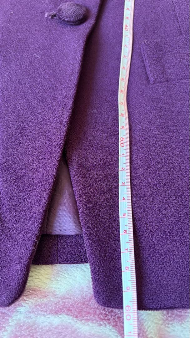 Christian Dior 紫色 ウールジャケット size:2P