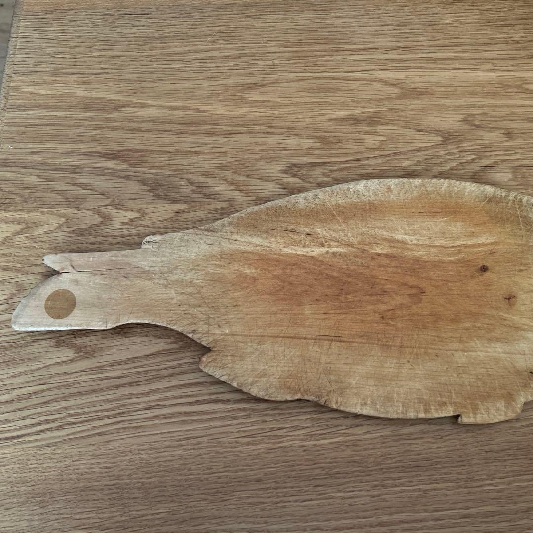 イギリスアンティーク　魚のカッティングボード