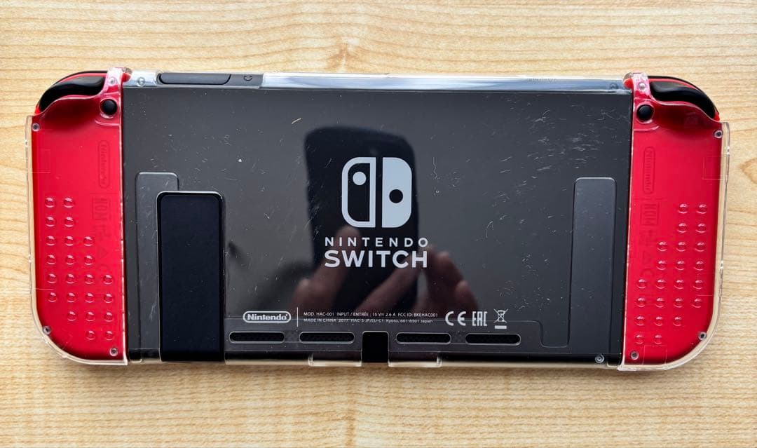 Switch マリオオデッセイ同梱版 限定レッドJoy-Con 箱付 動作確認済