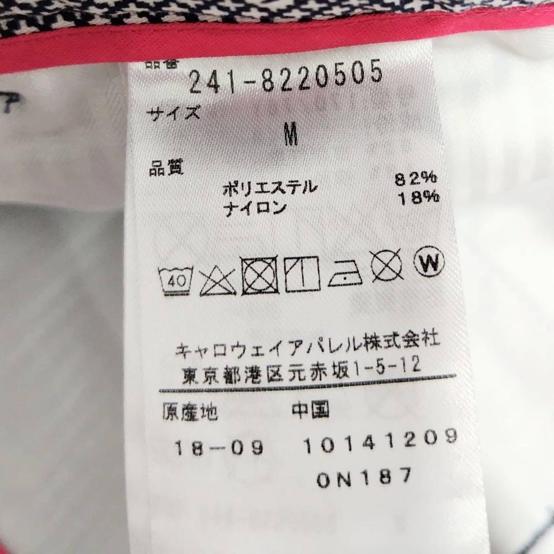 M 新品　CALLAWAY キャロウェイ　レディース ゴルフパンツ ネイビー　紺