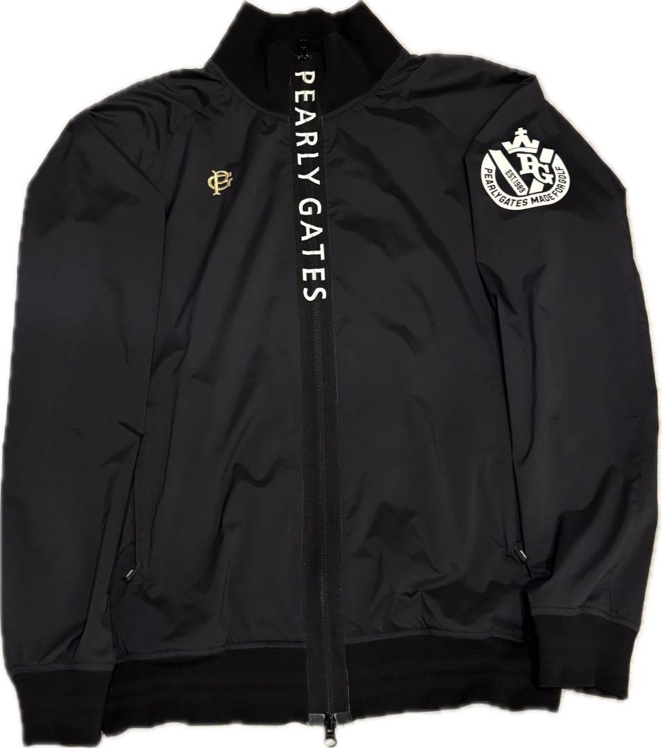 PEARLY GATES ブラックジャケット　サイズ6 XL パーリーゲイツ