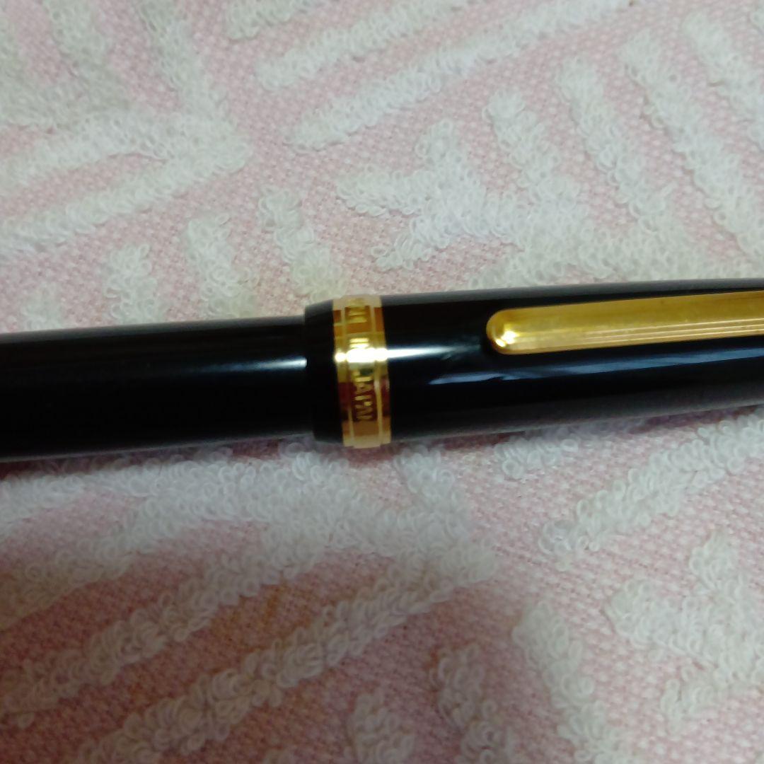 黒 万年筆 14kペン先