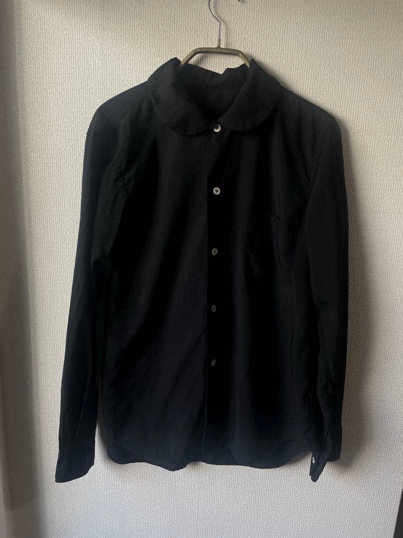 ✴︎COMME des GARÇONS AD2018 丸襟ブラウス S ブラック