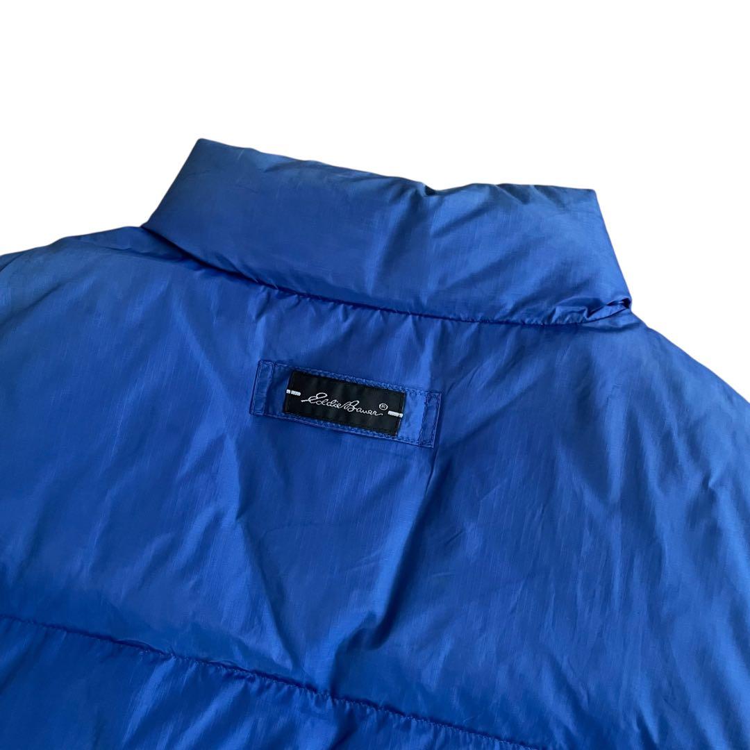 EddieBauer エディバウアー 90s グースダウン ダウンベスト BLU