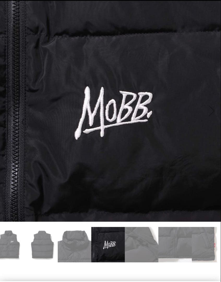 MOBB mobb ベスト ブラック