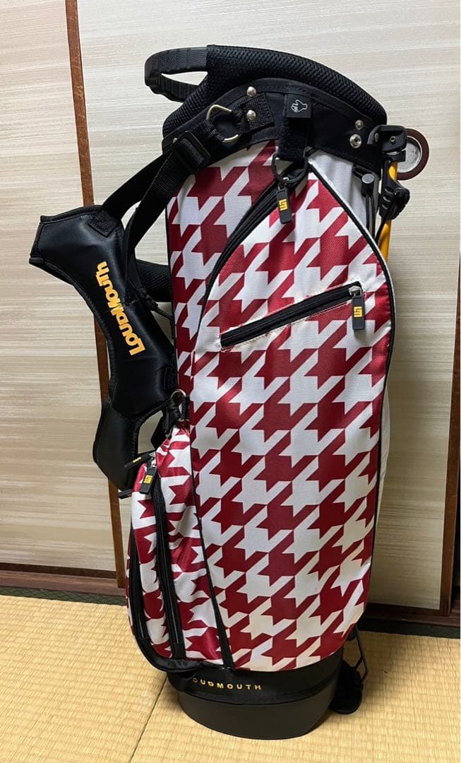 ラウドマウス スタンド型キャディバッグ 美品 LOUDMOUTH