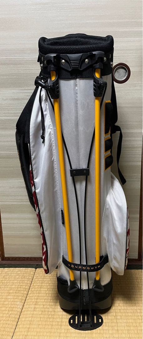 ラウドマウス スタンド型キャディバッグ 美品 LOUDMOUTH