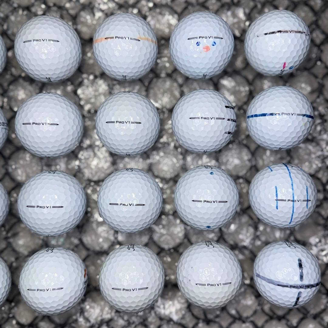 ロストボール タイトリスト PRO V1 S ランク 20球 6 おまけティ付