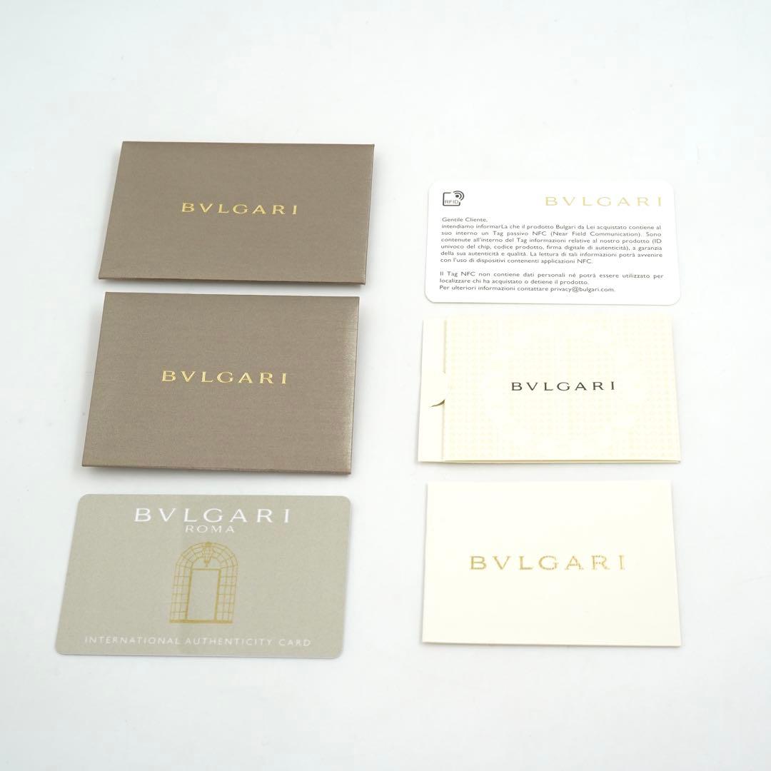✨未使用展示品・箱証明書付き✨　BVLGARI キーケース　ロゴマニア　6連