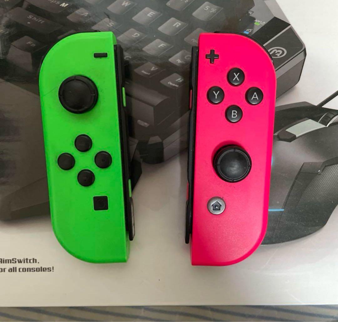 Nintendo Switch 本体 緑と赤のJoy-Con付き