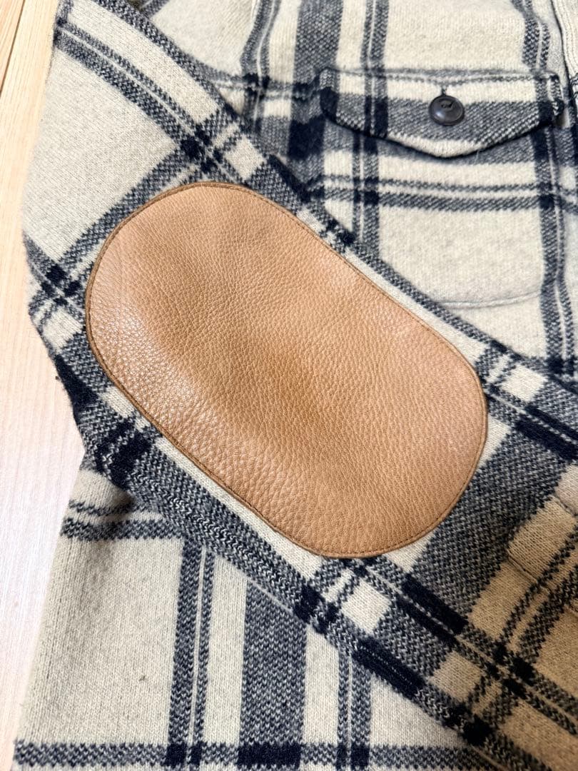 RRL ウール チェックシャツジャケット　サイズS