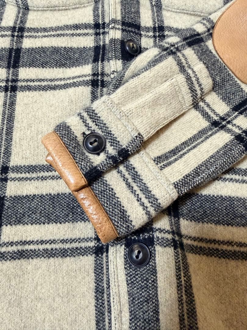 RRL ウール チェックシャツジャケット　サイズS
