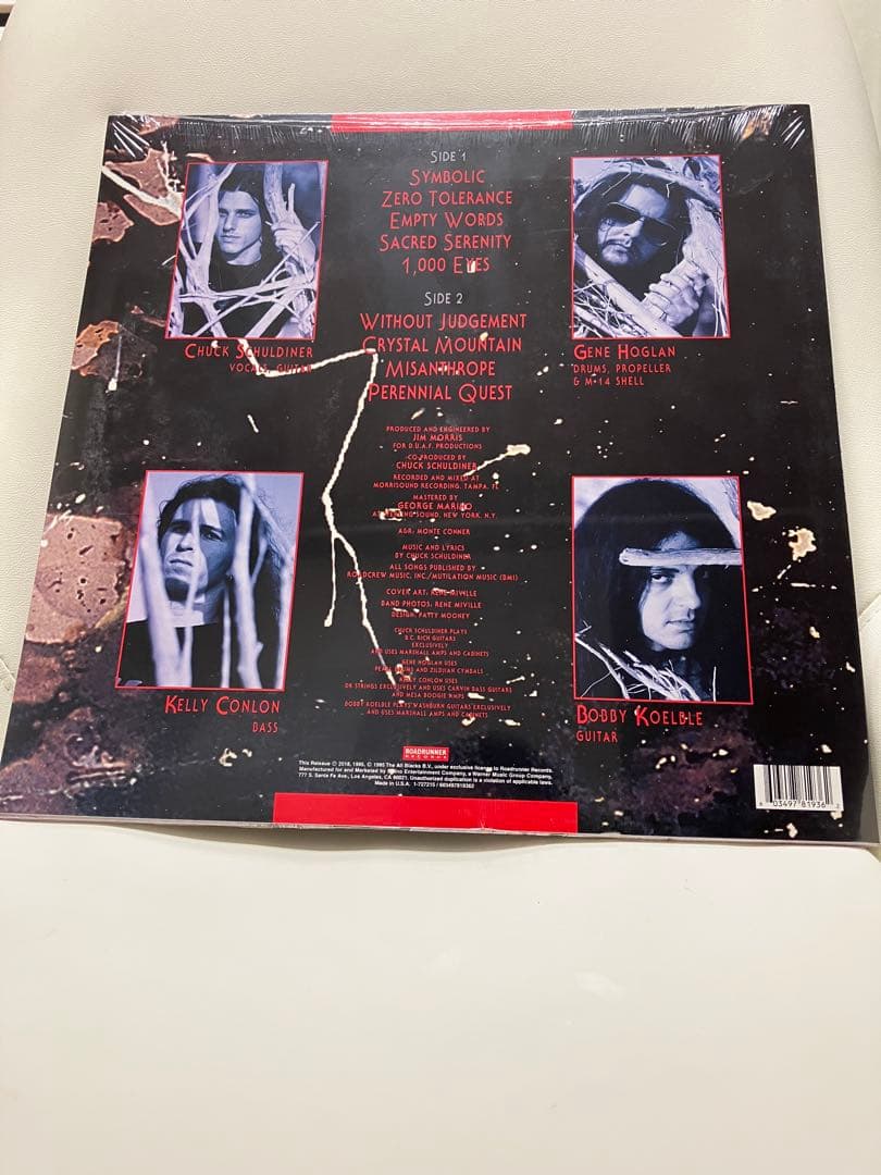 Death Symbolic lpレコード 未開封　デスメタル　slayer