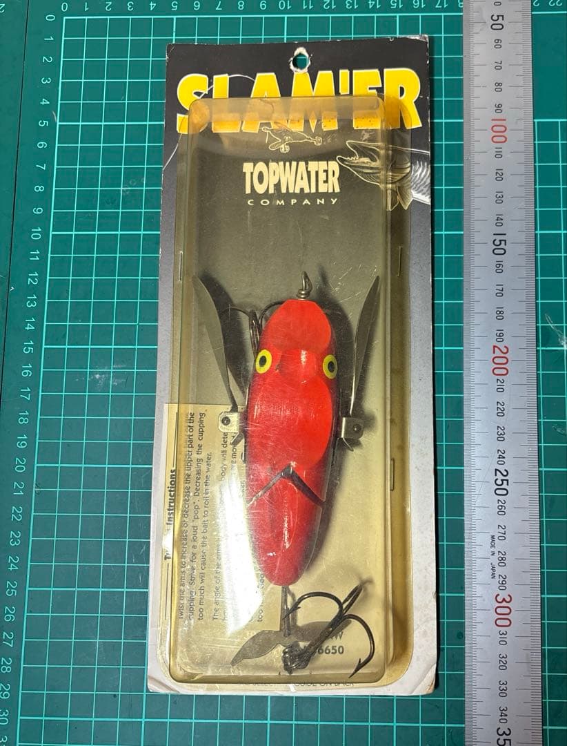 スラマー　ジョインテッド　クリーピングトム　Slamer Topwater 羽物