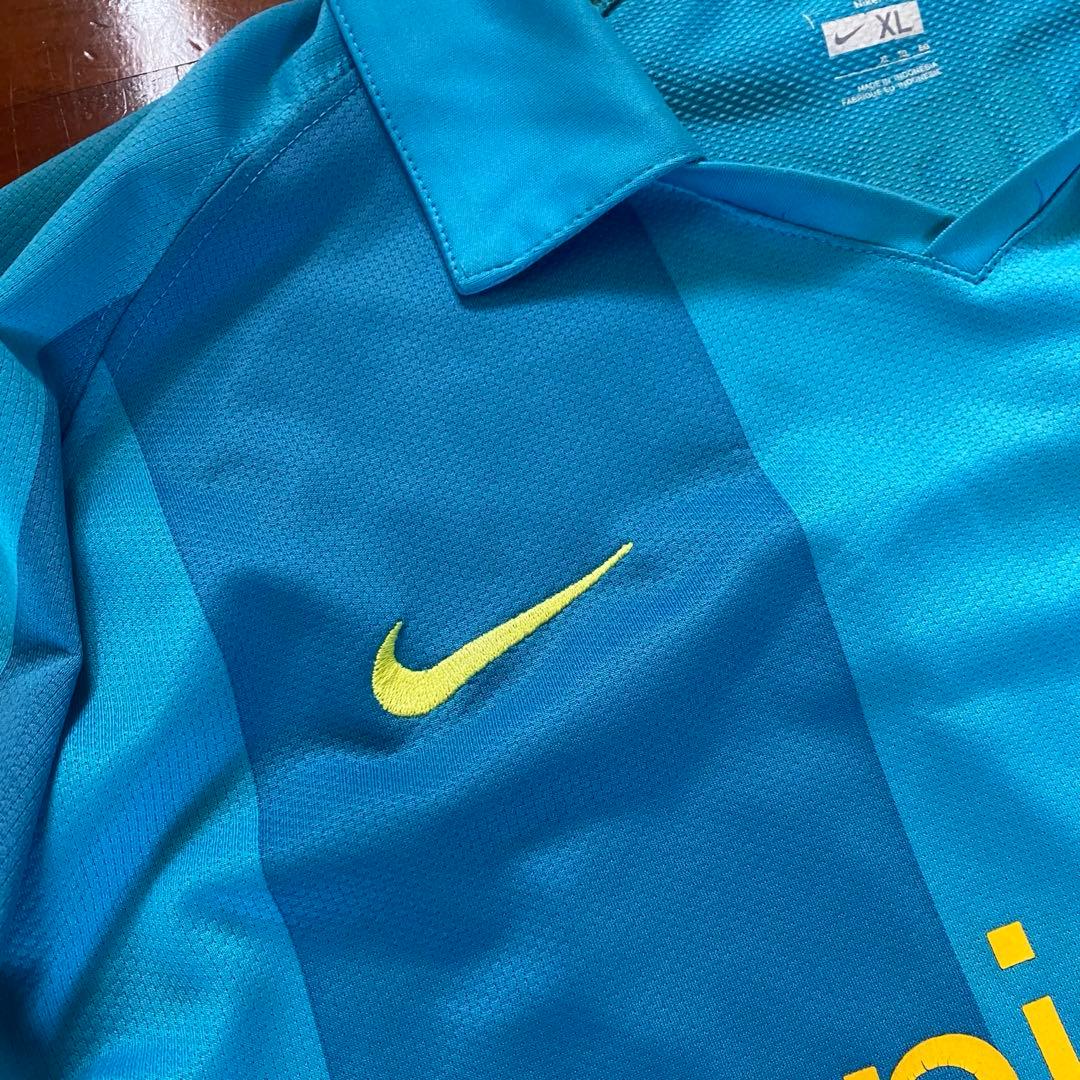 NIKE FCバルセロナ キャプテン翼シャツ 2+8 ユニフォーム　XL
