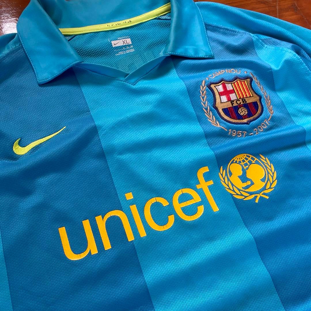 NIKE FCバルセロナ キャプテン翼シャツ 2+8 ユニフォーム　XL