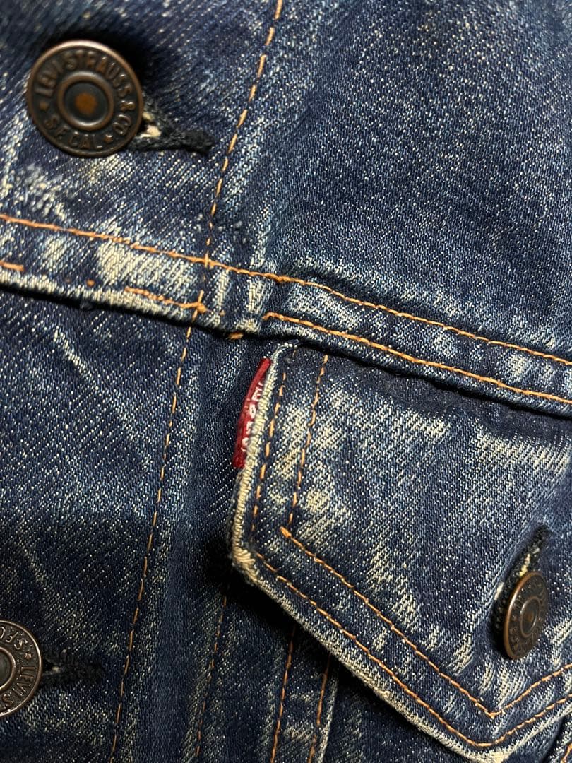 60’s リーバイス 70505 big’E’ デニムジャケット 36相当 濃紺