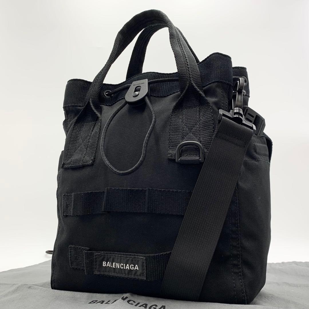 BALENCIAGA バレンシアガ ARMY アーミー トートバッグ ブラック