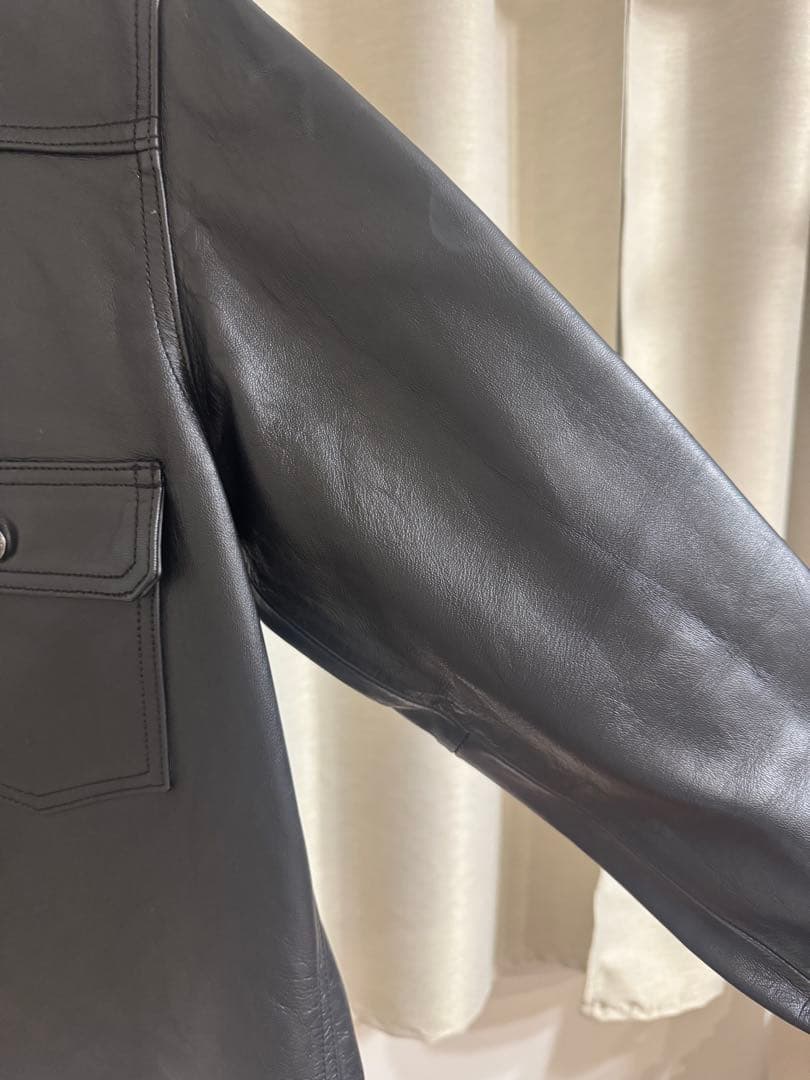 【美品】Schott LEATHER 1st TRACKER JACKET