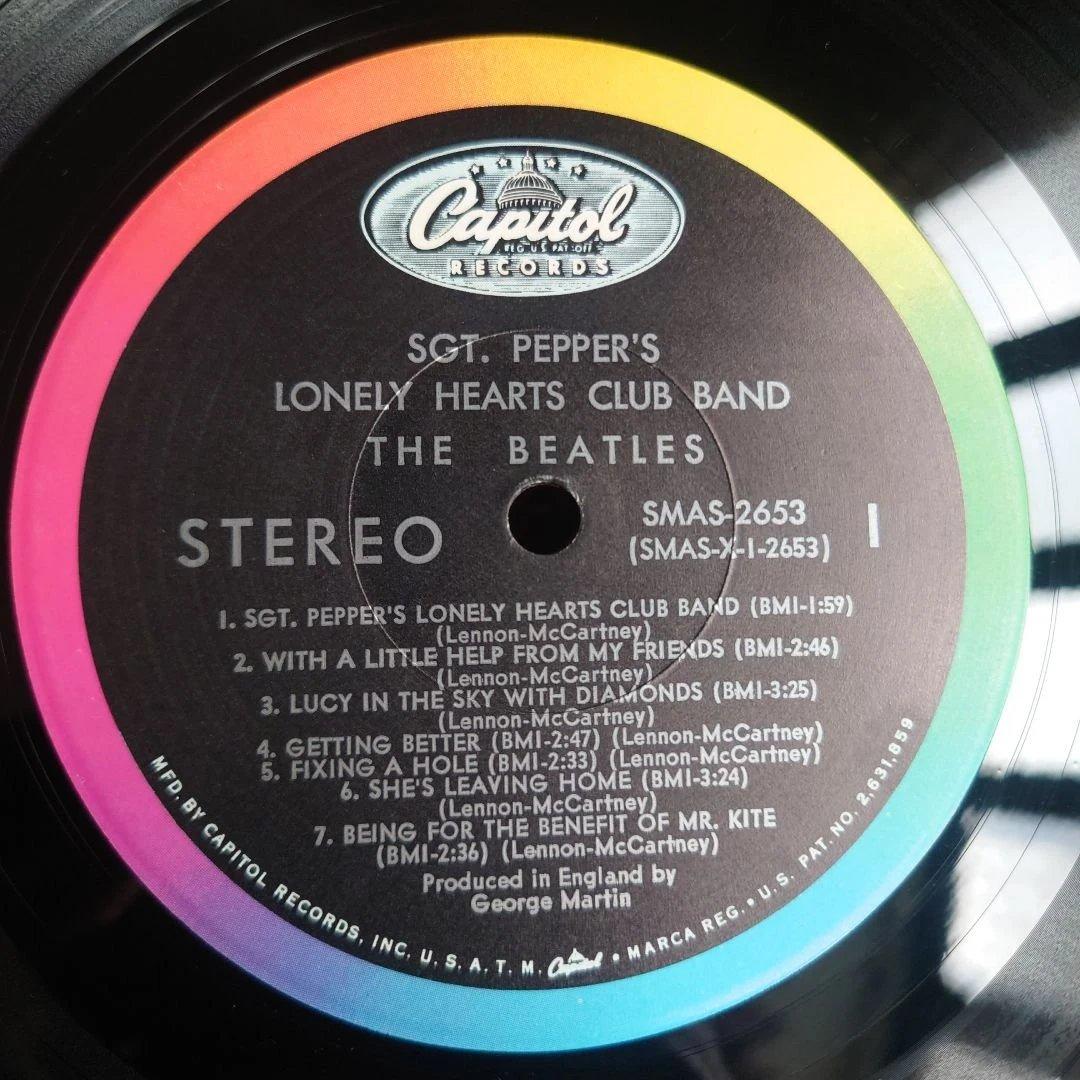 US初回盤Sgt.Pepper'sLonely HeartsClubBand