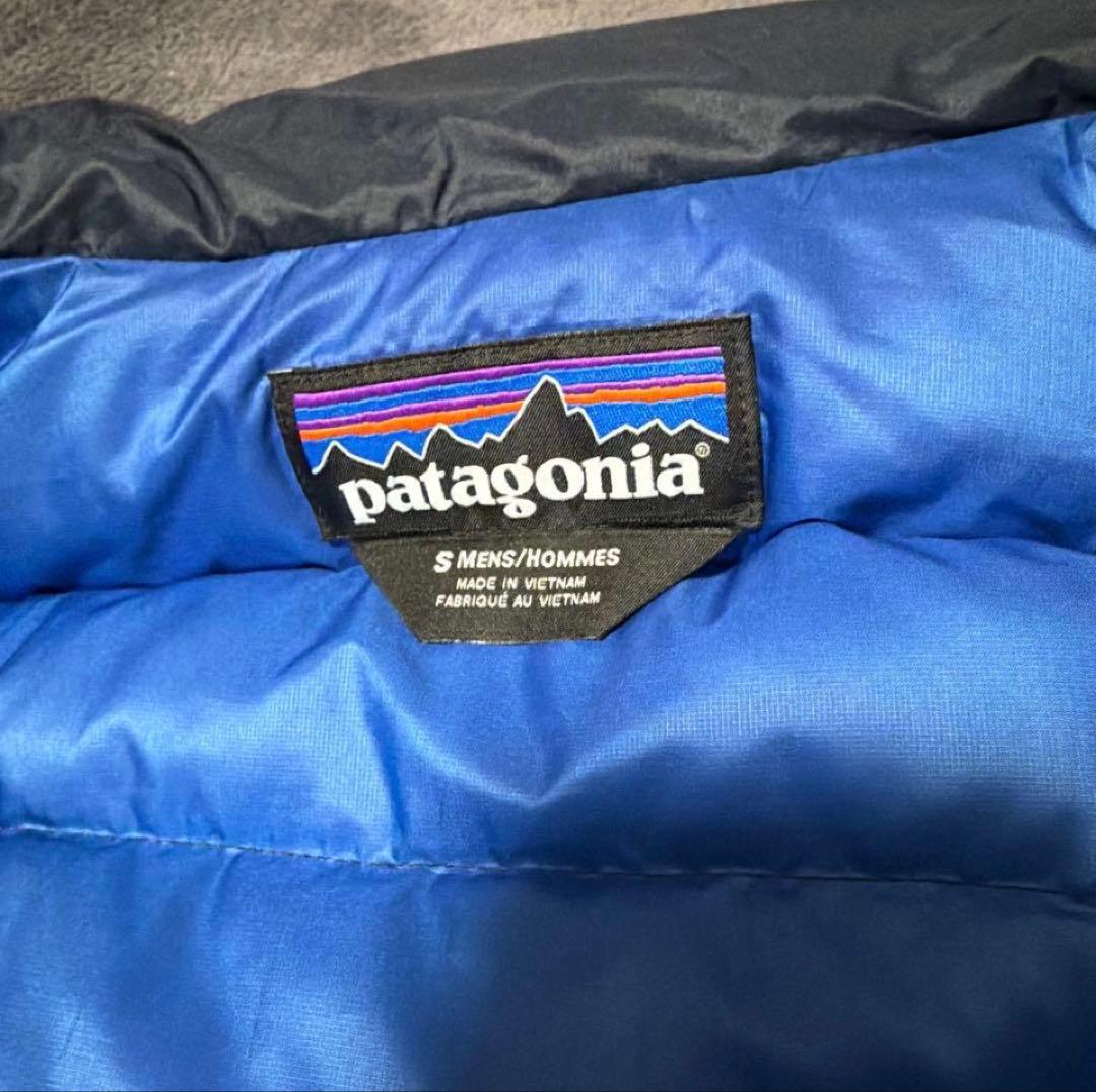 【超美品】Patagonia ダウンベスト ネイビー S