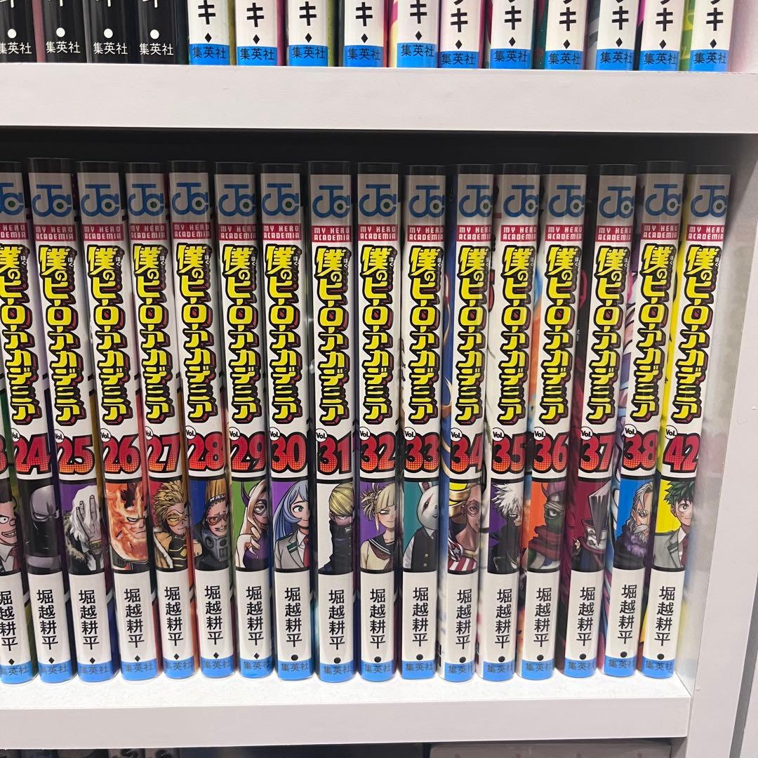 僕のヒーローアカデミア 1~38巻,42巻 セット