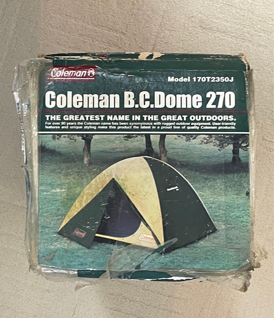新品未使用コールマンBC270ドーム