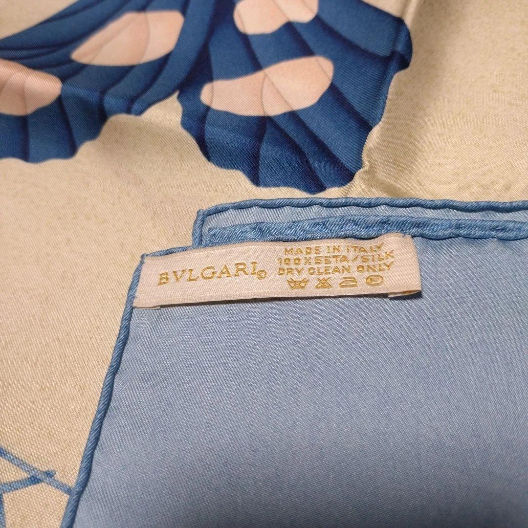 BVLGARI ブルガリ バタフライ 蝶 スカーフ　春