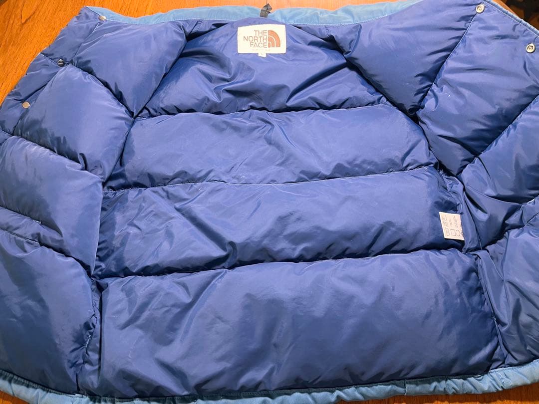USA製！茶タグ　THE NORTH FACE ダウンベスト レアカラー