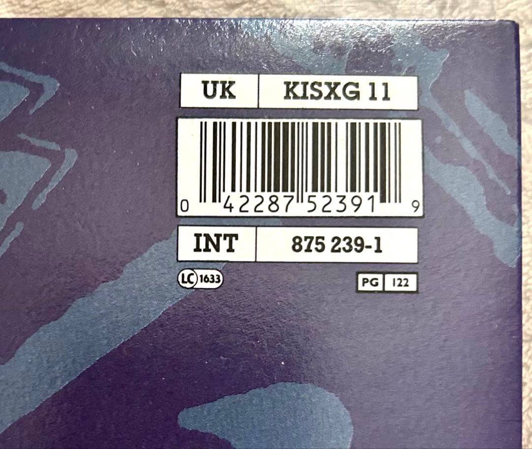 貴重KISSキッス Forever 1990年 12インチLPレコードUK限定盤