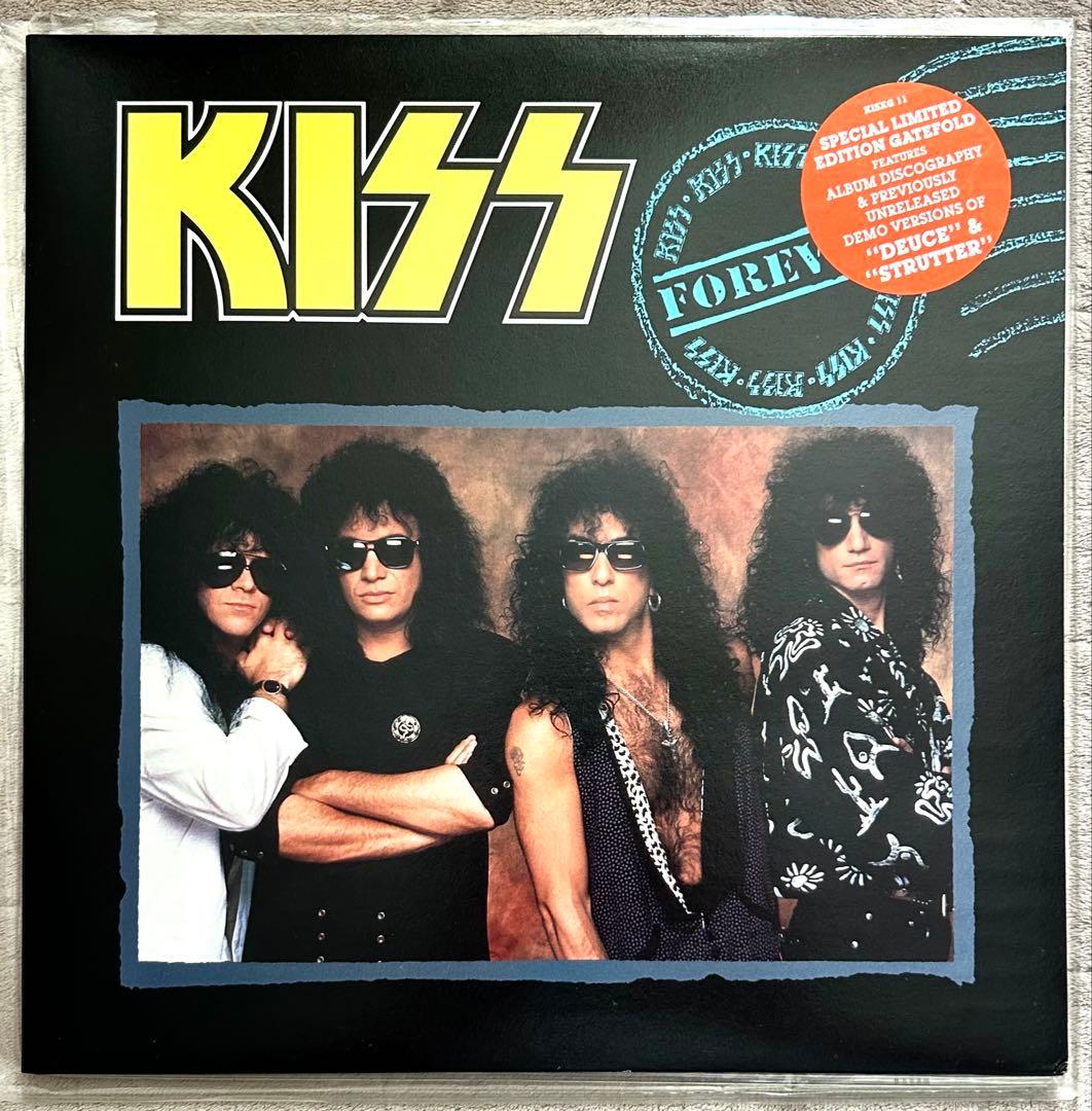 貴重KISSキッス Forever 1990年 12インチLPレコードUK限定盤