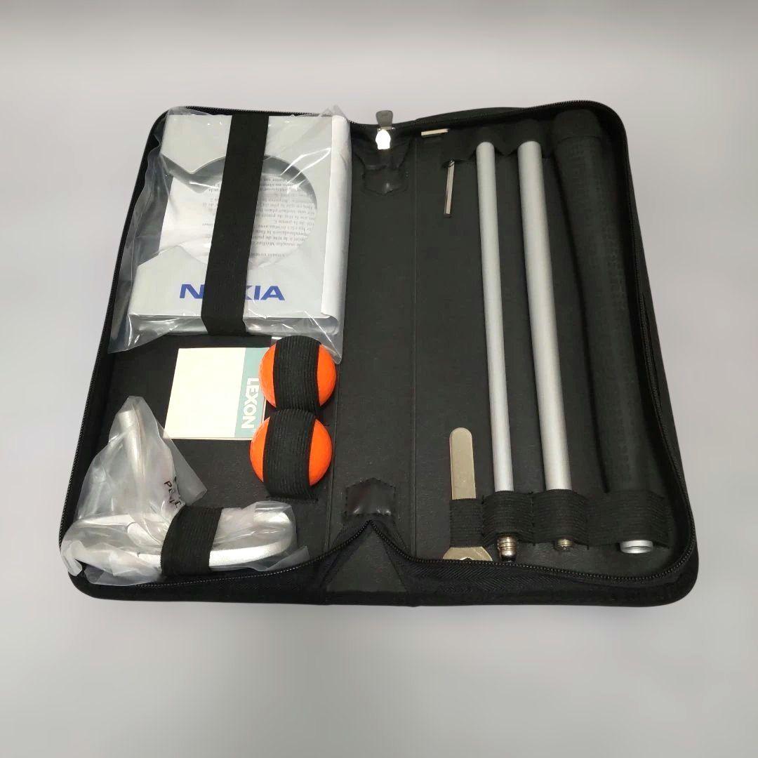 【未使用・希少】LEXON レクソン NOKIA 携帯パターゴルフ用具セット