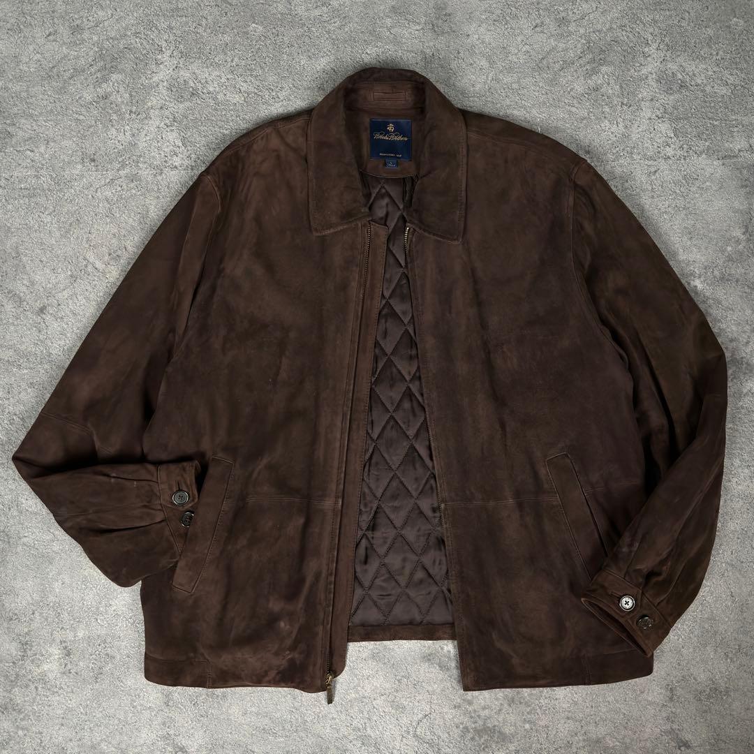 Brooks Brothers スエードレザー スウィングトップ ジャケット