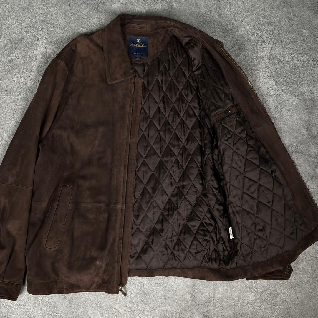 Brooks Brothers スエードレザー スウィングトップ ジャケット