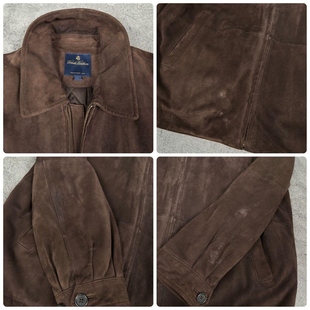 Brooks Brothers スエードレザー スウィングトップ ジャケット