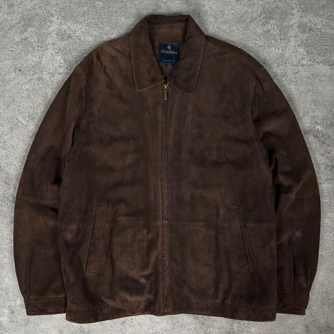Brooks Brothers スエードレザー スウィングトップ ジャケット