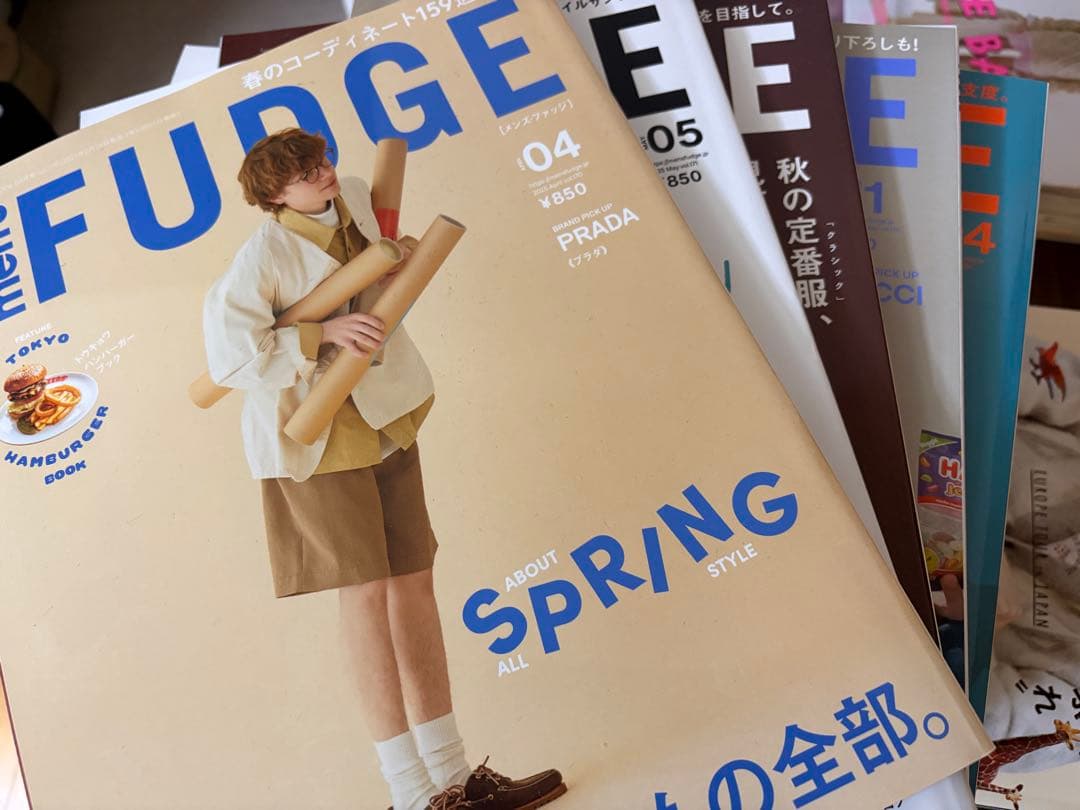 men's FUDGE まとめ売り