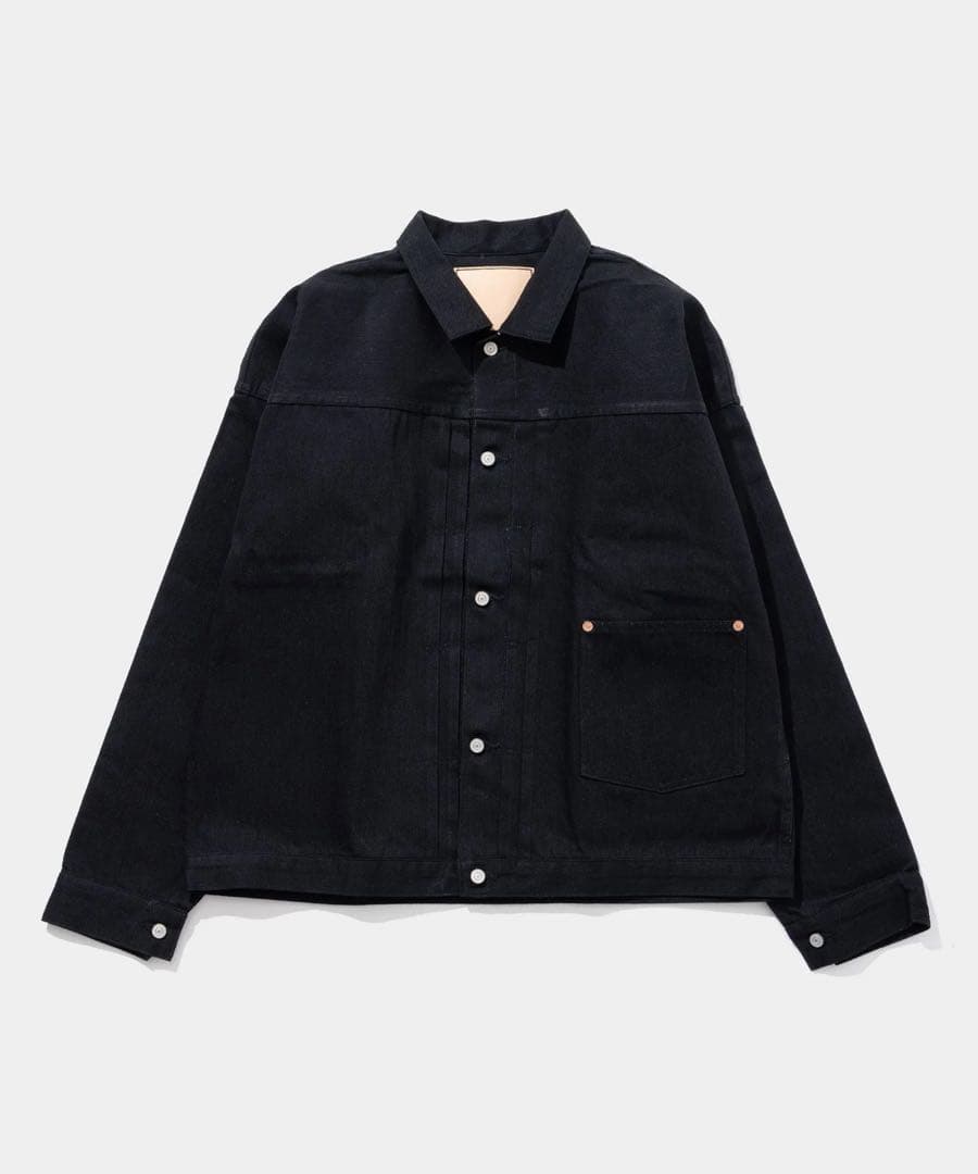‘n’ clothing TCBジーンズ別注 デニムジャケット48 BLACK