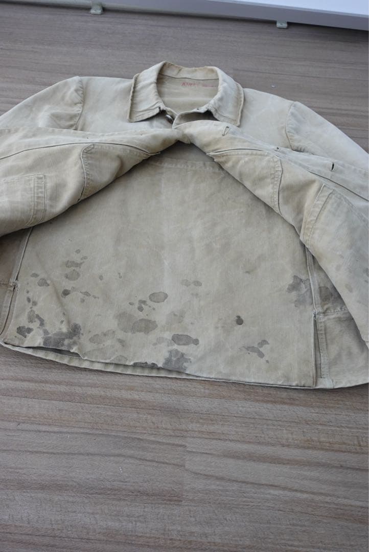 40’s～50‘s hunting jacket animal button
