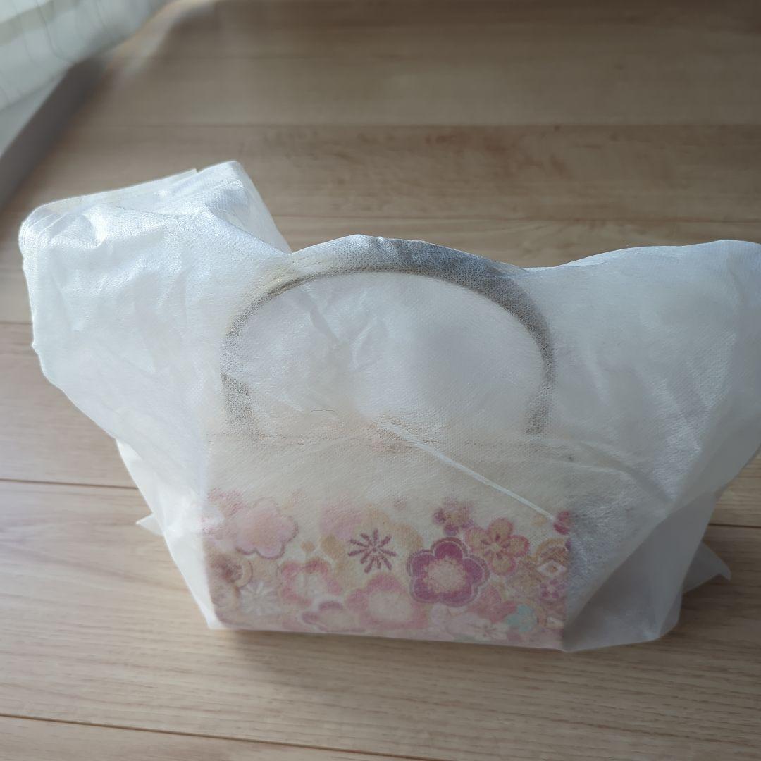 和装用バッグ ピンク系花柄