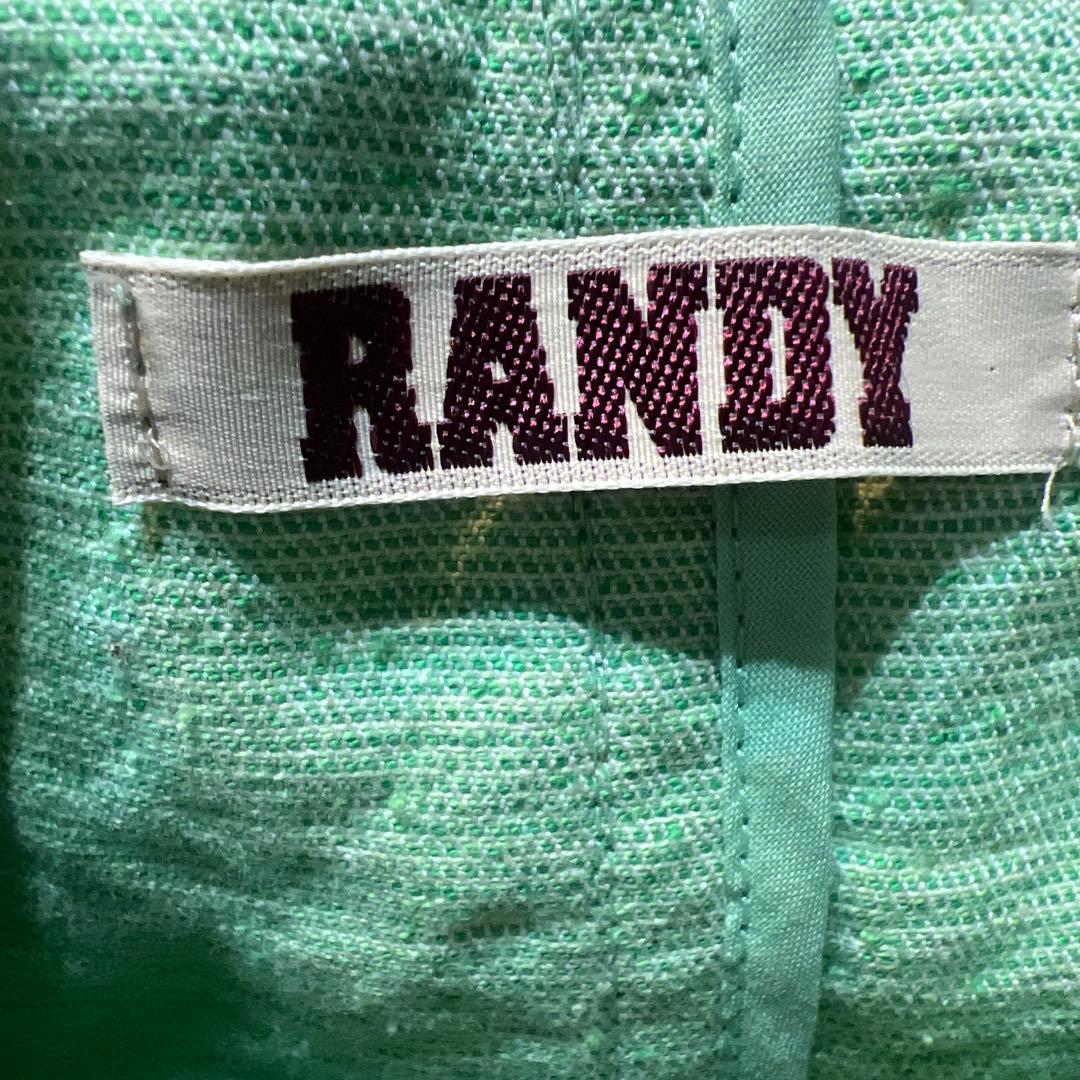 ゆ*と様 RANDY Voice Denim Shirt Green 即日発送