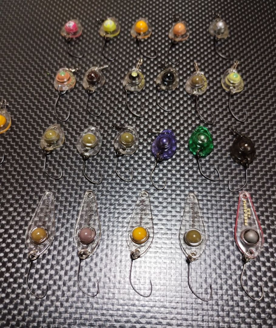 ムカイフィッシング ペレスプバンプ１.０ｇ/２.１ｇ/２. ３ｇ ２３個セット